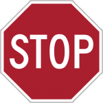 stop sign